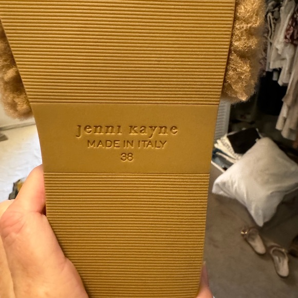 Jenny Kayne Shearling Slide Sandal. New w/o box. - Picture 7 of 9